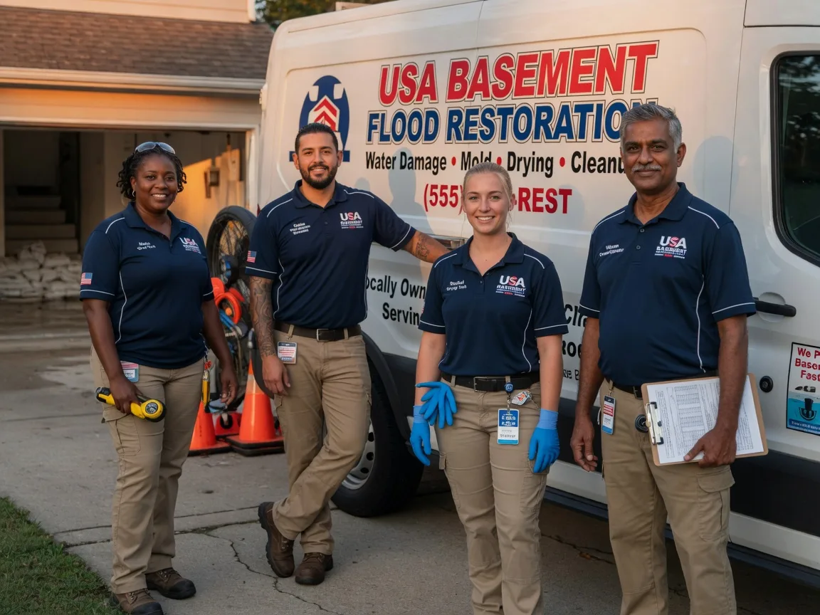 Basement Flood Cleanup company in Thompsonville, MI