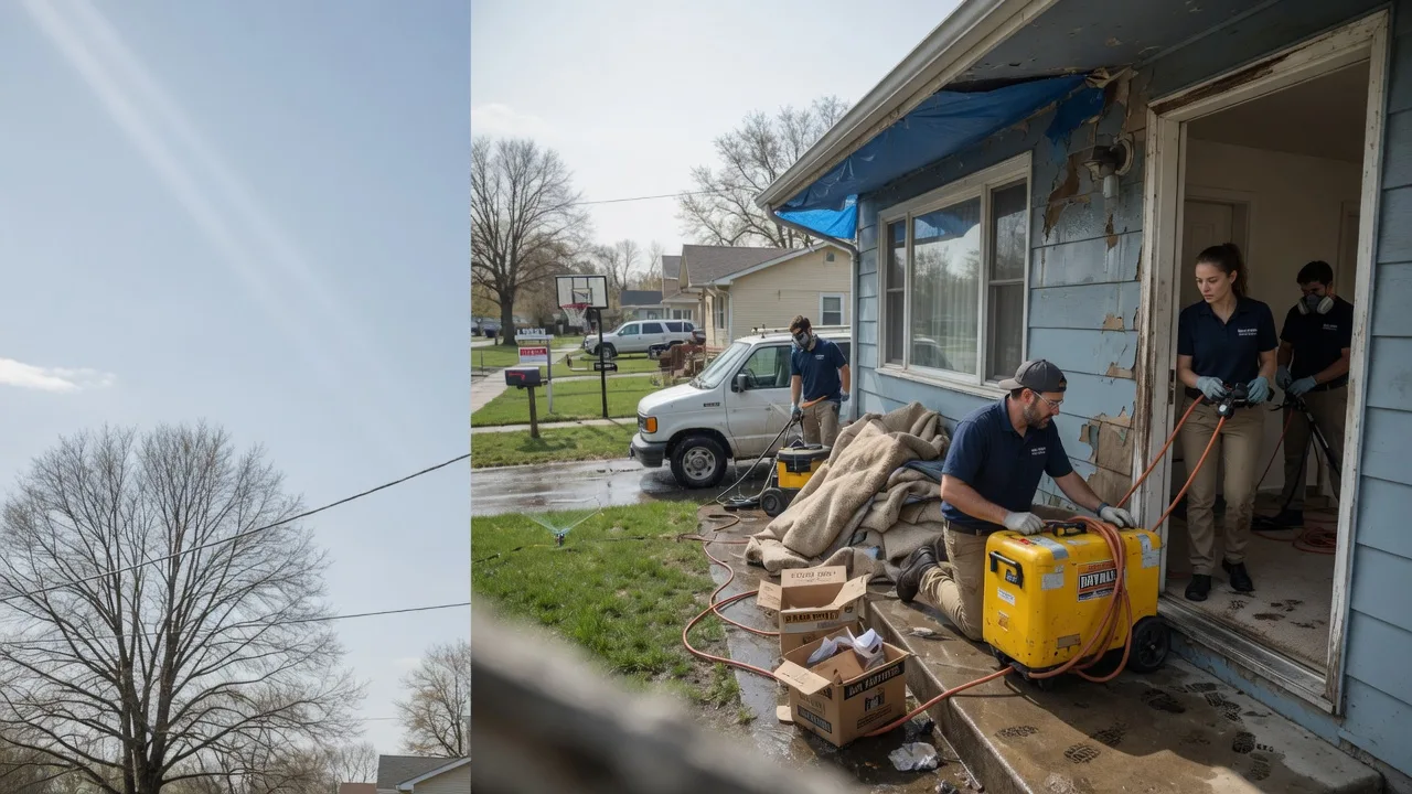 Basement Flood Cleanup in Thompsonville, MI near me